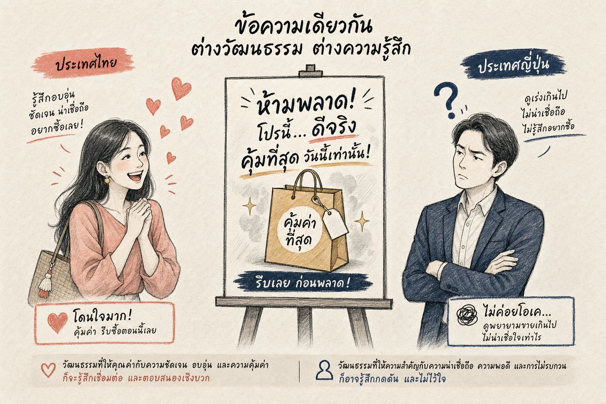 โฆษณาชิ้นเดียวกันได้รับปฏิกิริยาต่างกันในไทยและญี่ปุ่น สะท้อนความสำคัญของการรับแปลงานสื่อสารการตลาดแบบ Transcreation